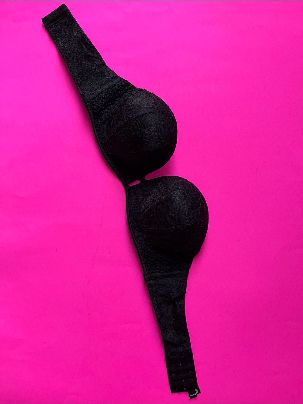 Victoria’s Secret Black Lace Push-Up Bra SZ32B